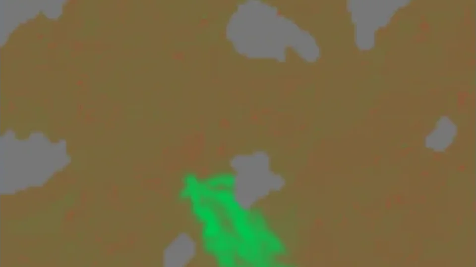 Burned area of the Turre fire (Almería) detected with Sentinel-2